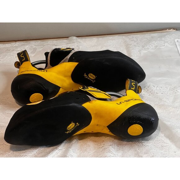 La Sportiva Solution Rock Climbing Shoes Mens Size 44 10.5 Vibram XS Grip 2 - Picture 6 of 10